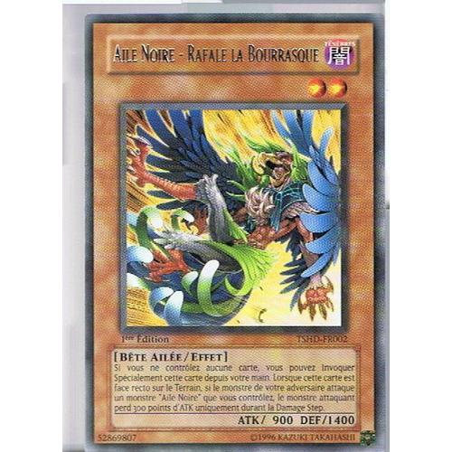 Aile Noire Rafale La Bourrasque - Yu-Gi-Oh! - Tshd-Fr002 - R