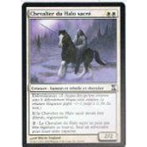 Chevalier Du Halo Sacré  - Magic Mtg - Spirale Temporelle 26 - U