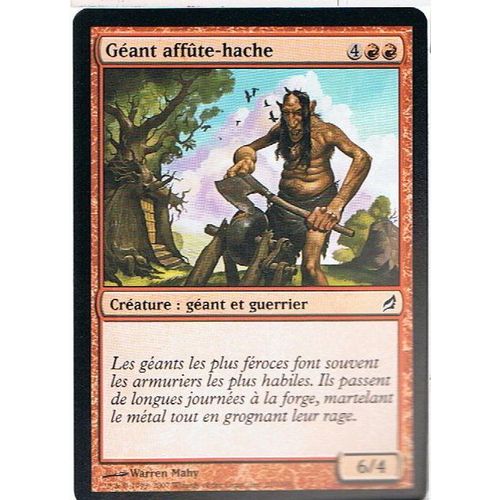 Géant Affûte-Hache ( Axegrinder Giant ) - Magic Mtg - Lorwyn 151 - C