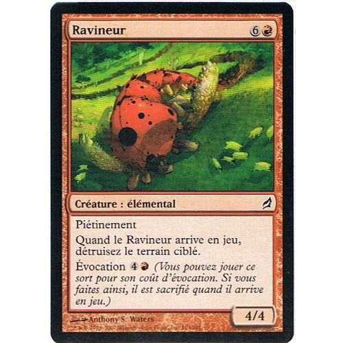 Foil Premium Ravineur  - Magic Mtg - Lorwyn 163 - C