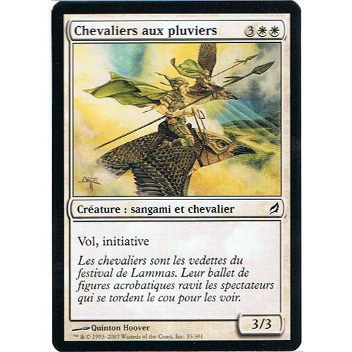 Chevaliers Aux Pluviers ( Plover Knights ) - Magic Mtg - Lorwyn 35 - C