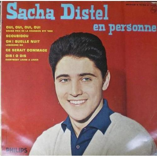 Lp 25 Cm « Sacha Distel En Personne/59 - Oui, Oui, Oui »