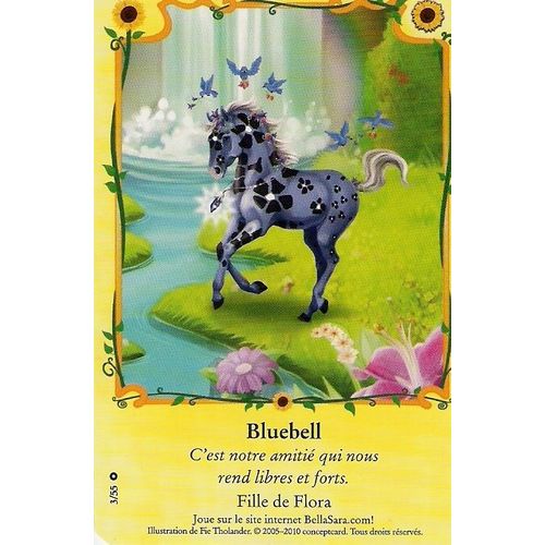 Bella Sara Fleurs Du Soleil 3/55 Bluebell