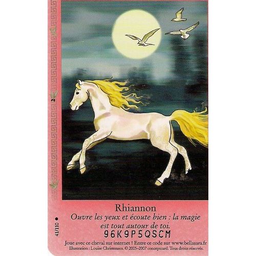 Bella Sara Série Mythologie 41/110 Rhiannon