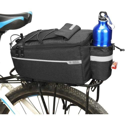 Sac de Porte-Bagages Arri¿¿re de V¿¿lo, Sacoche Isotherme de Coffre de Si¿¿ge de Bicyclette avec Bandouli¿¿re Cyclisme Sac de Rangement Portable R¿¿fl¿¿chissant