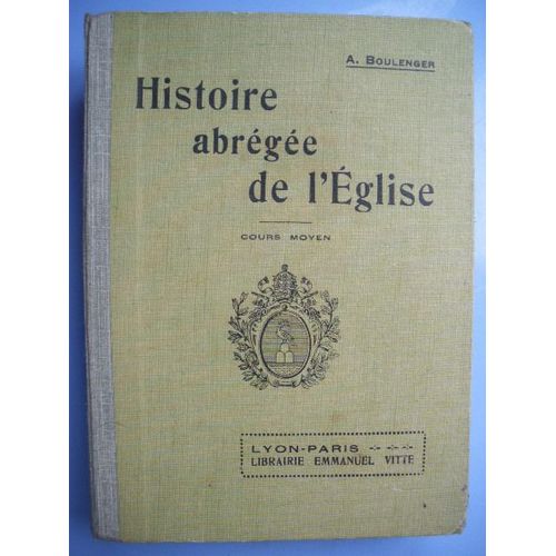 Histoire Abregee De L'eglise, Cours Moyen