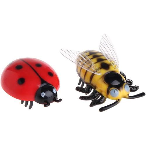 Jouet Pour Chat Interactif Pour Animal Domestique Coccinelle Cicada Auto ¿¿Lectrique Marche Insecte Mini