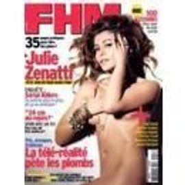 Fhm  N° 3 : Julie Zenatti Fête Son Retour Dans Fhm-Enquête : Serial Killers-"24 Cm Au Repos" Vivre Avec Un Tgs