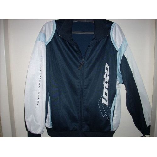 Blouson Lotto 12 Ans Noir Et Blanc