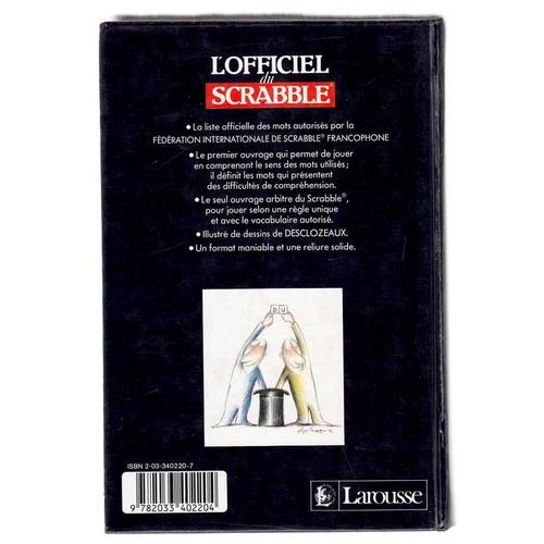  L'Officiel du Scrabble, édition 2004 - Collectif, Desclozeaux -  Livres