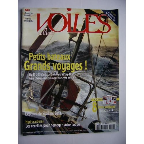 Voiles Et Voiliers 348  N° 348 : De 20 A 33 Pieds Du Spitsberg Au Cap Horn 6eme Sens
