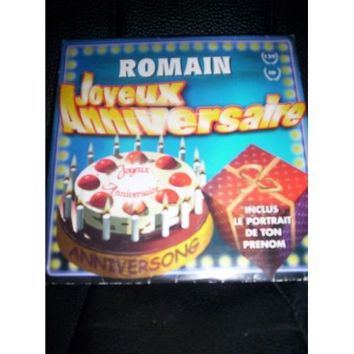 Joyeux Anniversaire Romain Cd Rakuten