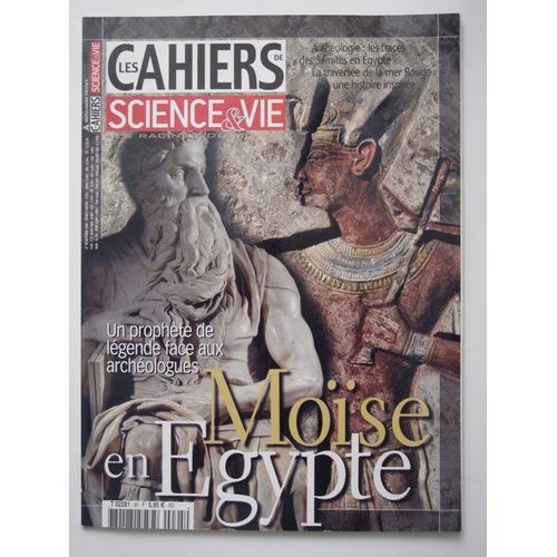 Les Cahiers De Science Et Vie  N° 95 : Moïse  En Egypte