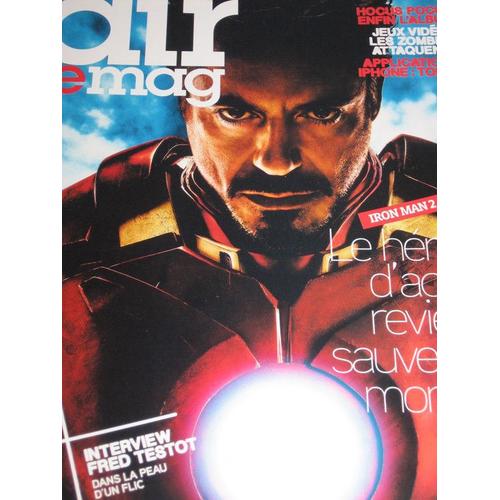 Air Le Mag  N° 8 : Iron Man 2 Le Heros D'acier Revient Pour Sauver Le Monde