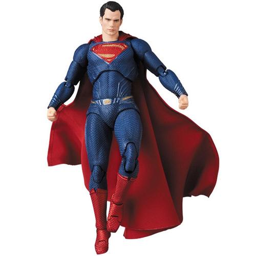 Dc Smile Man Action Figure Collection Model Justice League Super Man Mafex 057 Bjd Gift Toys 16cm