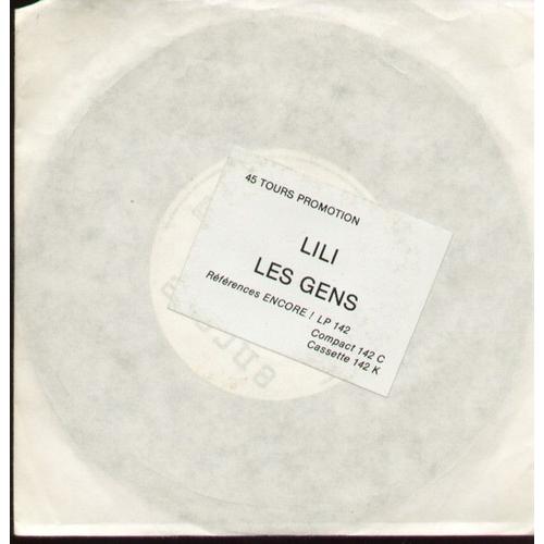 Lily Lili 3'10 (Mama Bea Tekielski)  /  Les Gens 3'36  (Mama Bea Tekielski)