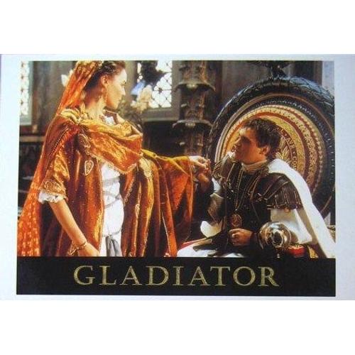 Carte Postale Gladiator  -  Connie Nielsen, Joaquin Phoenix