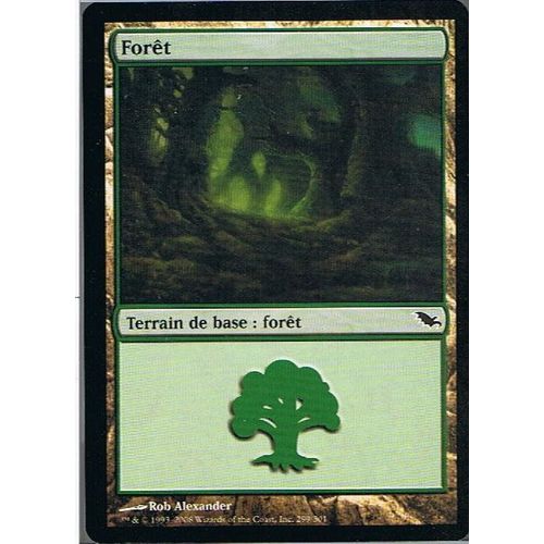 Foret 299 - Magic Mtg - Sombrelande  - C