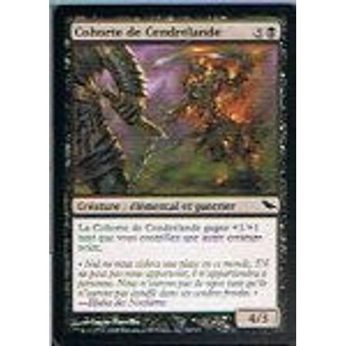 Foil Premium Cohorte De Cendrelande  - Magic Mtg - Sombrelande 56 - C