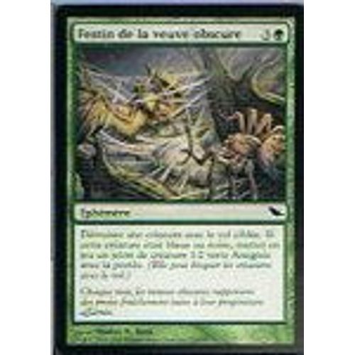 Foil Premium Festin De La Veuve Obscure  - Magic Mtg - Sombrelande 118 - C