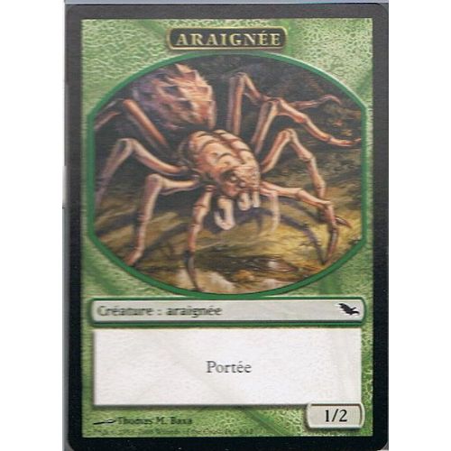 Token Araignee Jeton - Magic Mtg - Sombrelande  - C