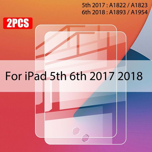 Protecteur D'écran En Verre Trempé 2 Pièces Pour Apple Ipad Air 5 4 2022 Pro 11 2018 9.7 Pouces Ipad 10.2 6e 5e Génération