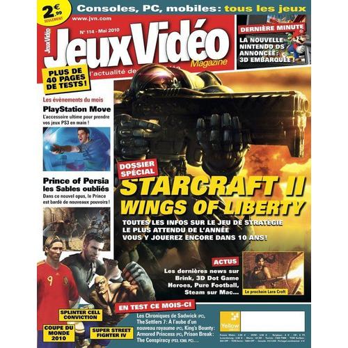 Jeux Video Magazine  N° 114 : Starcraft Ii Wings Of Liberty