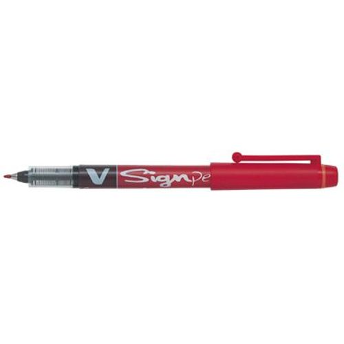 Feutre Pilot V Sign Pen Rouge