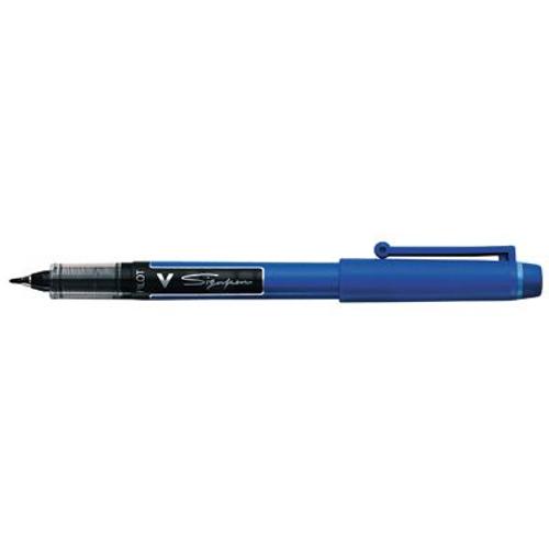 Feutre Pilot V Sign Pen Bleu