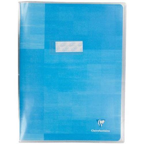 Protege Cahier 24x32 Pvc Cristal Avec Rabat Incolore