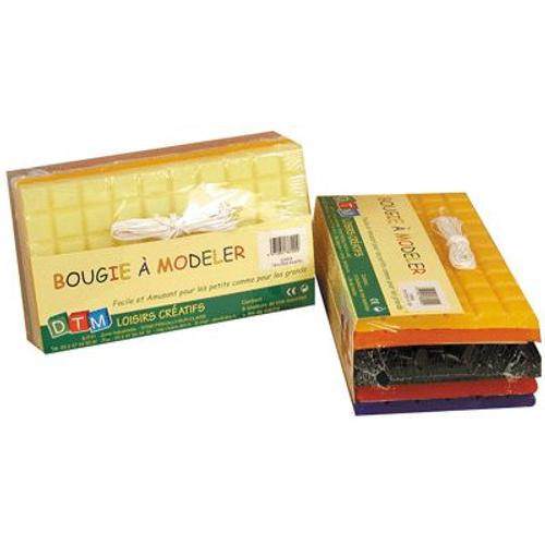 Cire A Modeler 1300g, 6 Teintes Pastelles