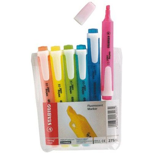 Surligneur Stabilo Swing - Pochette De 6