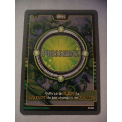 Carte À Jouer Ben 10 Alien Aventures : Effet Puissance 15/25