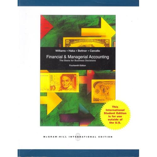 Financial And Managerial Accounting