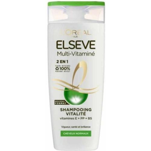 Shampooing Multi-Vitaminé 2 En 1 Vitalité Elseve 350ml 