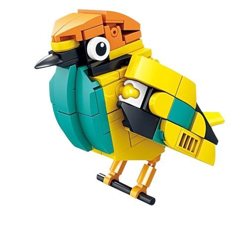 103 Pièces Moineaux Micro Blocs De Construction, Animal Mini Blocs De Briques Jouet Set