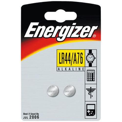 Pile Bouton Lr44 Alcaline Energizer - Blister 2