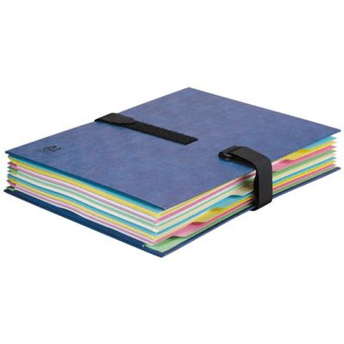 Chemise A Sangle Sanglex 10 Compartiments Bleu