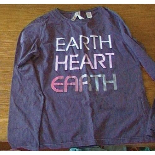 T Shirt Mauve T 10 Ans Okaidi Comme Neuf