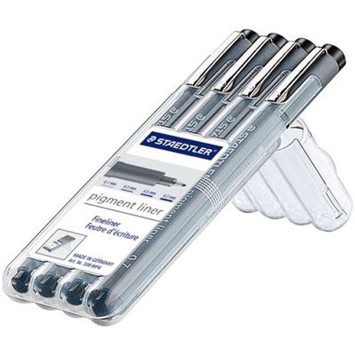 Feutre Pigment Liner - Pochette De 4