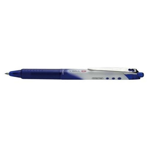 Roller V-Ball Retractable Encre Liquide 0.5mm Bleu