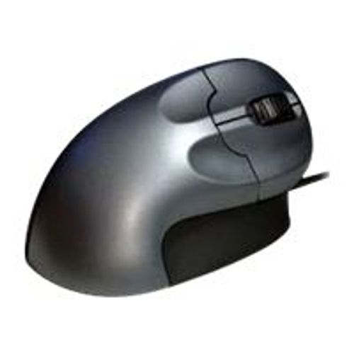 Bakker Elkhuizen Grip Mouse - Souris - optique - 3 boutons - filaire - PS/2, USB