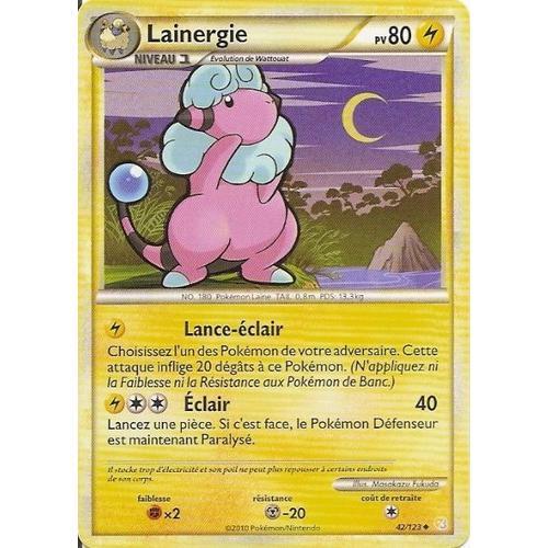 Lainergie Niv.1 - Heartgold Soulsilver - 80 Pv 42/124