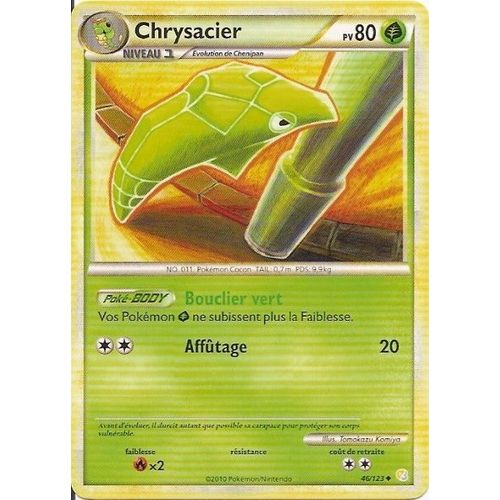 Chrysacier Niv.1 - Heartgold Soulsilver - 80 Pv 46/124