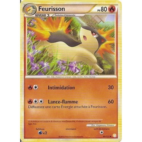 Feurisson Niv.1 - Heartgold Soulsilver - 80 Pv 49/124