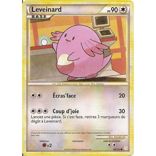 Leveinard Base - Heartgold Soulsilver - 90 Pv 58/124