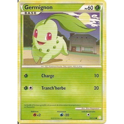 Germignon Base - Heartgold Soulsilver - 60 Pv 59/124