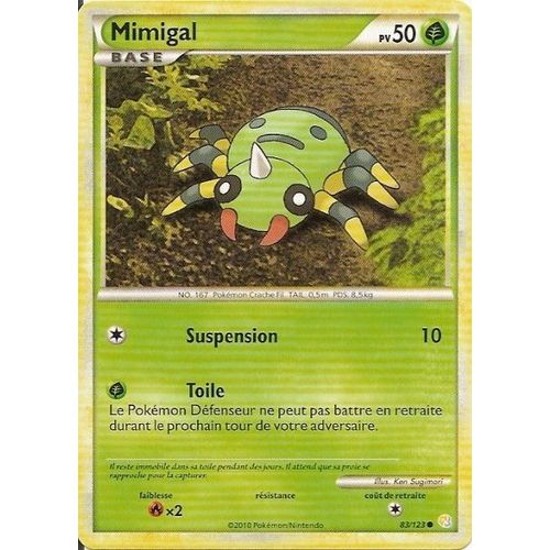 Mimigal Base - Heartgold Soulsilver - 50 Pv 83/124