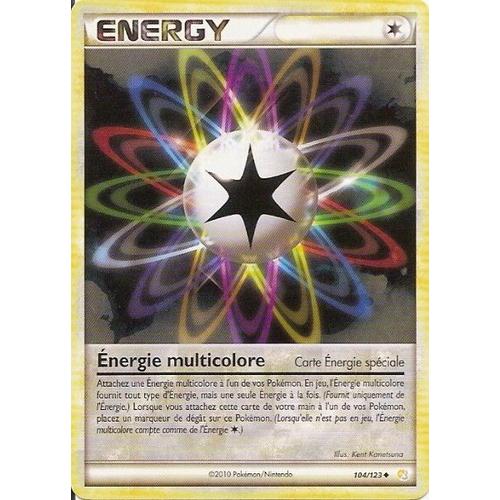 Energie Multicolore 104/123 HeartGold and Soulsilver Carte Pokemon neuve fr
