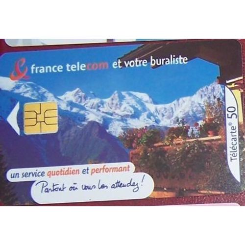 Telecarte France Telecom Et Votre Buraliste 50 U 11/2000